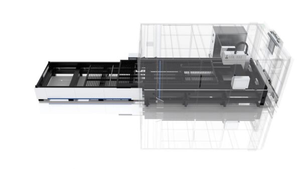 MetalTec 2060HP (12000Вт) промышленный комплекс лазерной резки